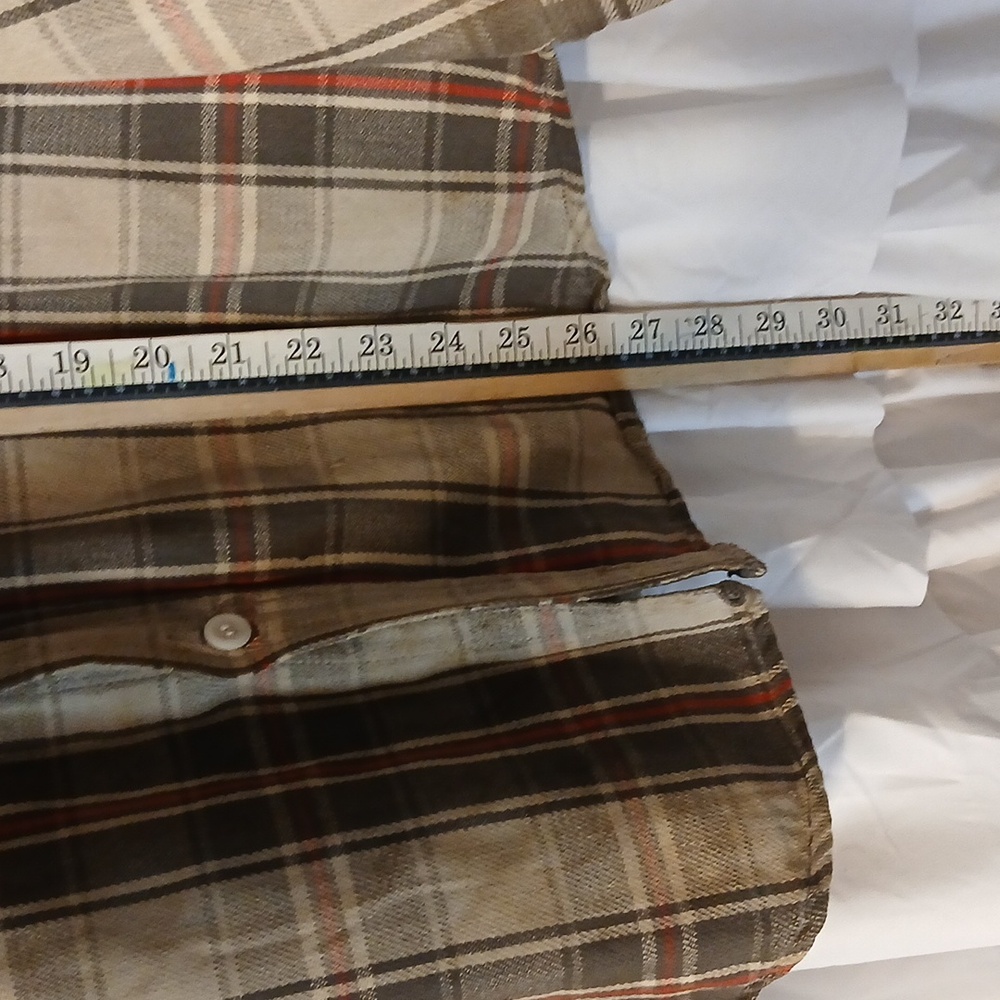 Winter King Vintage Flannel 40s / 50s Large - Picture 9 of 9